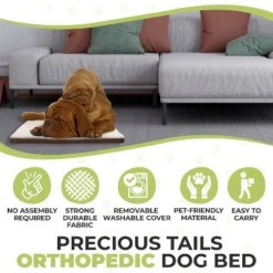 Precious Tails Sherpa Crate Mat Bed for Dogs - Camel - S -Pet Gizmos Sales GUEST c6a886b4 5f29 435e 9934 408adf96a005