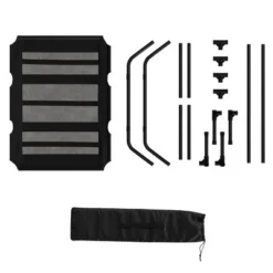 Elevated Dog Bed - 48x36-Inch Portable Pet Bed with Non-Slip Feet - Indoor/Outdoor Dog Cot or Puppy Bed for Pets up to 110lbs by PETMAKER (Black) 13 Elevated Dog Bed - 48x36-Inch Portable Pet Bed with Non-Slip Feet - Indoor/Outdoor Dog Cot or Puppy Bed for Pets up to 110lbs by PETMAKER (Black) -Pet Gizmos Sales GUEST c6c3e834 6c95 46cf a972 df22484362b9