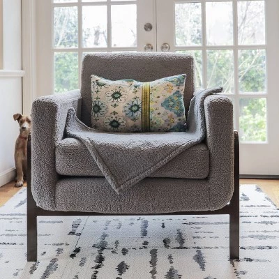 Rocket & Rex rocket & rex Waterproof Pet Throw Blanket - Small - Gray 5 Rocket & Rex rocket & rex Waterproof Pet Throw Blanket - Small - Gray - Image 5