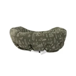 PetShop by Fringe Studio Camping Olive Round Cuddler Dog Bed - M -Pet Gizmos Sales GUEST c8ce9eb2 b1a2 4596 b638 ea5bcc470a2a
