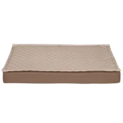 FurHaven Quilt Top Convertible Indoor-Outdoor DLX Cooling Gel Dog Bed Mat