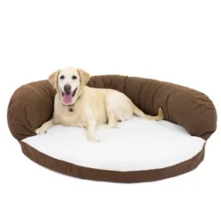 Carolina Pet Company Ortho Sleeper Bolster Dog Bed - Chocolate -Pet Gizmos Sales GUEST cb8b7d21 8bc6 4da2 8ff1 7e1bcfc8438d