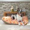 Majestic Pet Trellis Rectangle Dog Bed Navy Blue