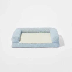 Sofa Bolster Dog Bed - Light Blue - Boots & Barkley™ -Pet Gizmos Sales GUEST d0b751b7 fc5f 428e b8d4 31c9ca1282a1