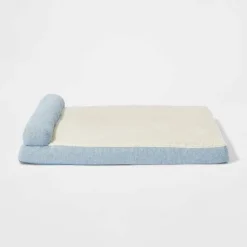 Sofa Bolster Dog Bed - Light Blue - Boots & Barkley™ -Pet Gizmos Sales GUEST d51516ff 5b39 4650 9468 10777243f0e5