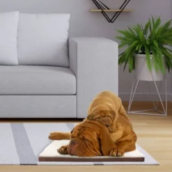 Precious Tails Sherpa Crate Mat Bed for Dogs - Camel - S -Pet Gizmos Sales GUEST dfed7b41 5442 4092 aa93 b1916fc65140