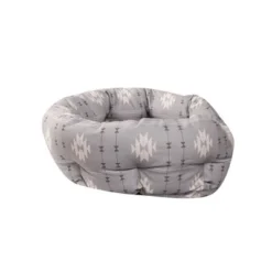 PetShop by Fringe Studio Geometric Round Cuddler Dog Bed - Gray 12 PetShop by Fringe Studio Geometric Round Cuddler Dog Bed - Gray -Pet Gizmos Sales GUEST edf4a6fb bdf4 4fe6 b98f 529db17e2a54