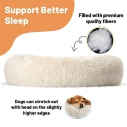 Trinity Donut Dog Bed, Round Fluffy Dog Beds for Small Dogs -Pet Gizmos Sales GUEST ee55495c e171 49cc bf0d 07b3db5b95e8