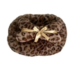 Precious Tails Leopard Princess Cat and Dog Bed - Brown -Pet Gizmos Sales GUEST f30f7827 deb2 4891 9652 e0471a0c4bec