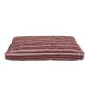 Carolina Pet Company Striped Faux Gusset Jamison Dog Bed - Red