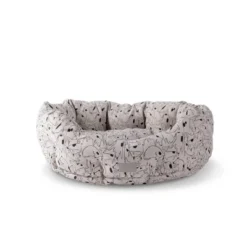 PetShop by Fringe Studio Nosey Spot Round Cuddler Dog Bed -Pet Gizmos Sales GUEST f634cd8a ba59 41e2 a2ed 6e3d4293de06