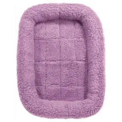 Slumber Pet High Pile Fleece Bumper-Style Crate Pet Bed - Lavender -Pet Gizmos Sales GUEST f90e6b33 831b 47c0 8c8b bfca03b2ad7d 2