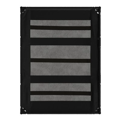 Elevated Dog Bed - 48x36-Inch Portable Pet Bed with Non-Slip Feet - Indoor/Outdoor Dog Cot or Puppy Bed for Pets up to 110lbs by PETMAKER (Black) 5 Elevated Dog Bed - 48x36-Inch Portable Pet Bed with Non-Slip Feet - Indoor/Outdoor Dog Cot or Puppy Bed for Pets up to 110lbs by PETMAKER (Black) - Image 5