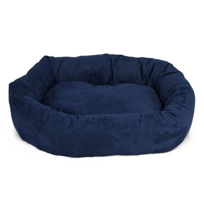 Majestic Pet Suede Bagel Bed Copper 1 Majestic Pet Suede Bagel Bed Copper